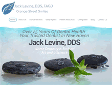 Tablet Screenshot of dentistinnewhavenct.com